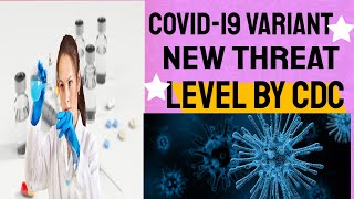 Covid-19 Variant : New threat Level a by CDC