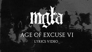 Mgła - Age Of Excuse VI [Lyrics video]