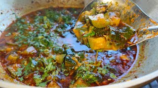 घरगुती साहित्यात व कमी साहित्यात गिलका रेसिपी l gilka recipe l simple tasty