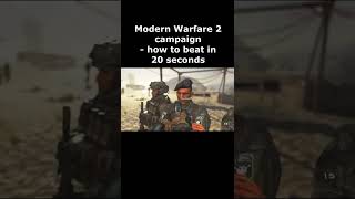 How to instantly beat MW2 Campaign & Kill Shepherd Call of Duty Modern Warfare 2 Remastered Campaign