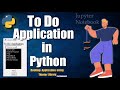 To-Do Application in Python | Desktop Application | Python tkinter GUI