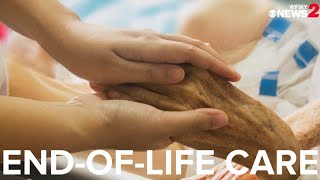 What happens during end-of-life care?