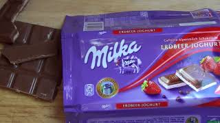 Milka Strawberry Joghurt Erdbeer