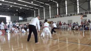 gkr aus nats 2016 11 19 rg07 8 9yrs male female 6th 4th kumite 14