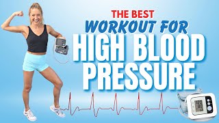 The Best Workout For High Blood Pressure (15 MIN TOTAL BODY LOW IMPACT)