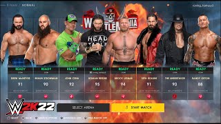 WWE 2K22 My First Ever Gameplay - WWE 2K22 Gameplay