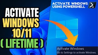 Activate Windows \u0026 Microsoft Office in Minutes | Fastest PowerShell Method (2025 Tutorial)