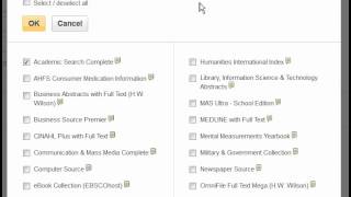 Searching Multiple Databases at One Time