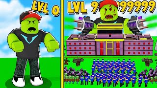 ZBUDOWAŁEM NAJWIĘKSZĄ BAZĘ ZOMBIE LVL 999,999,999 W ROBLOX (Roblox Survival Tycoon)