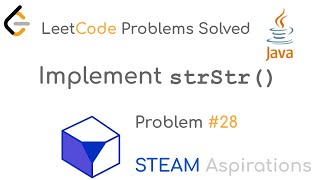 LeetCode Problems Solved; Problem 28: Implement strStr() (Easy)