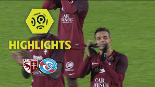 FC Metz - RC Strasbourg Alsace (3-0) - Highlights - (FCM - RCSA) / 2017-18