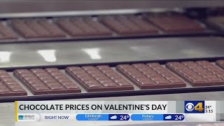 Chocolate prices remain high for Valentine's Day