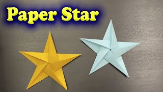 Origami Five Pointed Star - Paper Star DIY