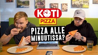 Pizza alle minuutissa -HAASTE! ft. Biisonimafia Janne