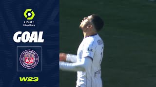 Goal Zakaria ABOUKHLAL (28' - TFC) TOULOUSE FC - STADE RENNAIS FC (3-1) 22/23