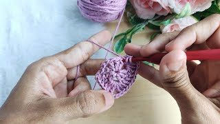 Perfect crochet piece idea to give as a gift to your customers 💡⚠️ (subtitles)