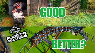 Viking Explorers: If I built Th13teen!! Intamin Multi-dimension Coaster On \u0026 Off Ride POV Thirteen