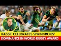 🔥RASSIE ERASMUS PROVES HIS STRENGTH AS FOUR BOKS EARN WORLD RUGBY AWARD NOMINATIONS | BOKS NEWS