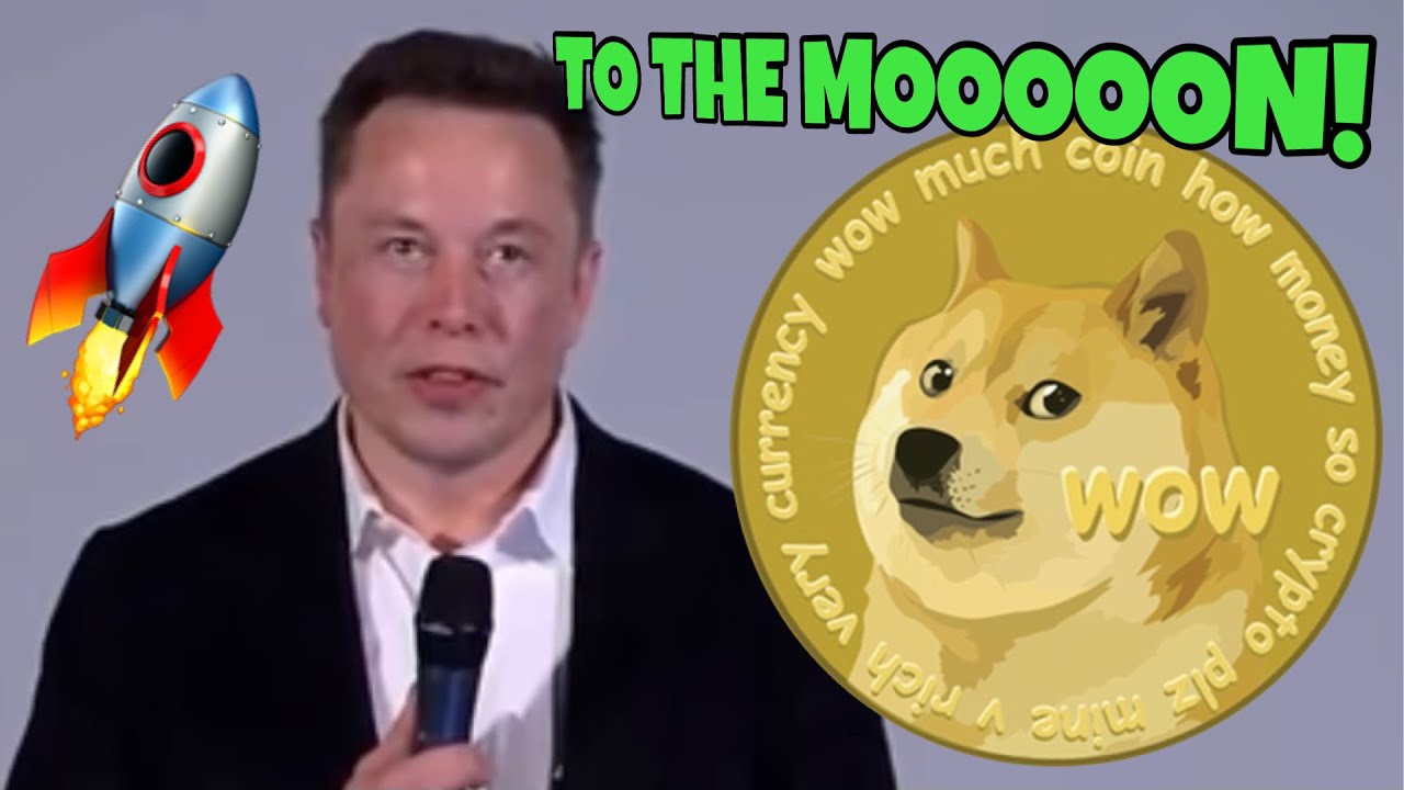 Elon Musk “Going To Moon Very Soon” ⚠️ DOGECOIN SPIKE ⚠️ - YouTube