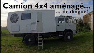 Présentation du camion 4x4 aménagé