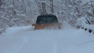 雪　最高！スノーアタック南会津