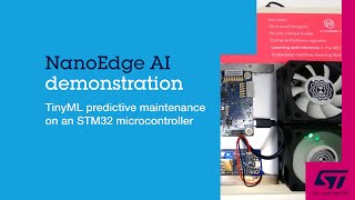 AI on STM32: tinyML predictive maintenance in an STM32 microcontroller with NanoEdge AI Studio