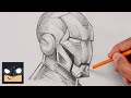 How To Draw Iron Man | 17 Minute Sketch Tutorial