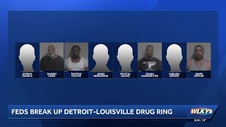 Feds: 15 raids across Louisville, Detroit lead to arrests, seizure of drugs and guns