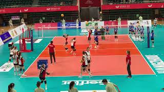 杭州U16女子排球比賽#U16女子亞洲賽#中國澳門vs哈薩克斯坦