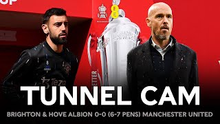 Tunnel Cam At Wembley As Manchester United Advance To The Emirates FA Cup Final | Tunnel Cam | EE