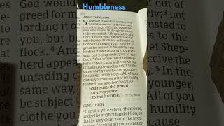 1 Peter 5:1-5 Service in humility, not pridefully. GOD bless the True Church!!!