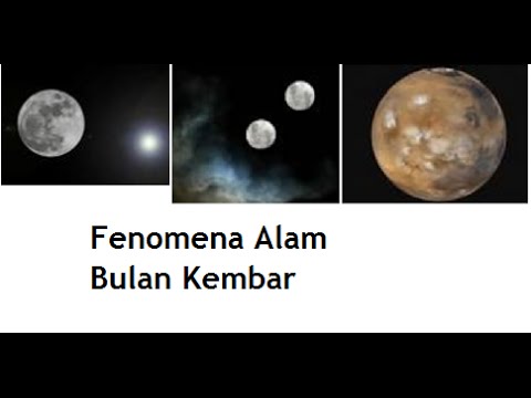 Fenomena Alam : Benarkah Bulan Kembar 29 Agustus 2016 Muncul? - YouTube