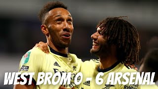 West Brom 0 - 6 Arsenal | West Brom vs Arsenal Player Ratings | Arsenal News Today