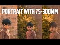 Portrait Photos with 75-300mm lens | photography with 75-300mm lens | Perfect capture