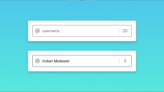 Input Characters Limit using HTML CSS & JavaScript | Input Character Limit