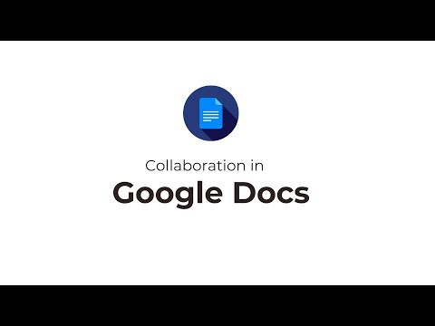 Collaboration in Google Docs