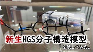 新生HGS分子構造模型を試してみた