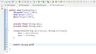 Java Programming - 44 - Enumeration