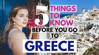 5 Things To Know BEFORE You Go To GREECE | Covid Rules, Tourist Scams + Learning Greek