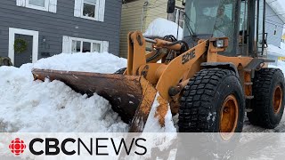 Cape Breton snow-clearing hits roadblock as wet snow freezes to ice