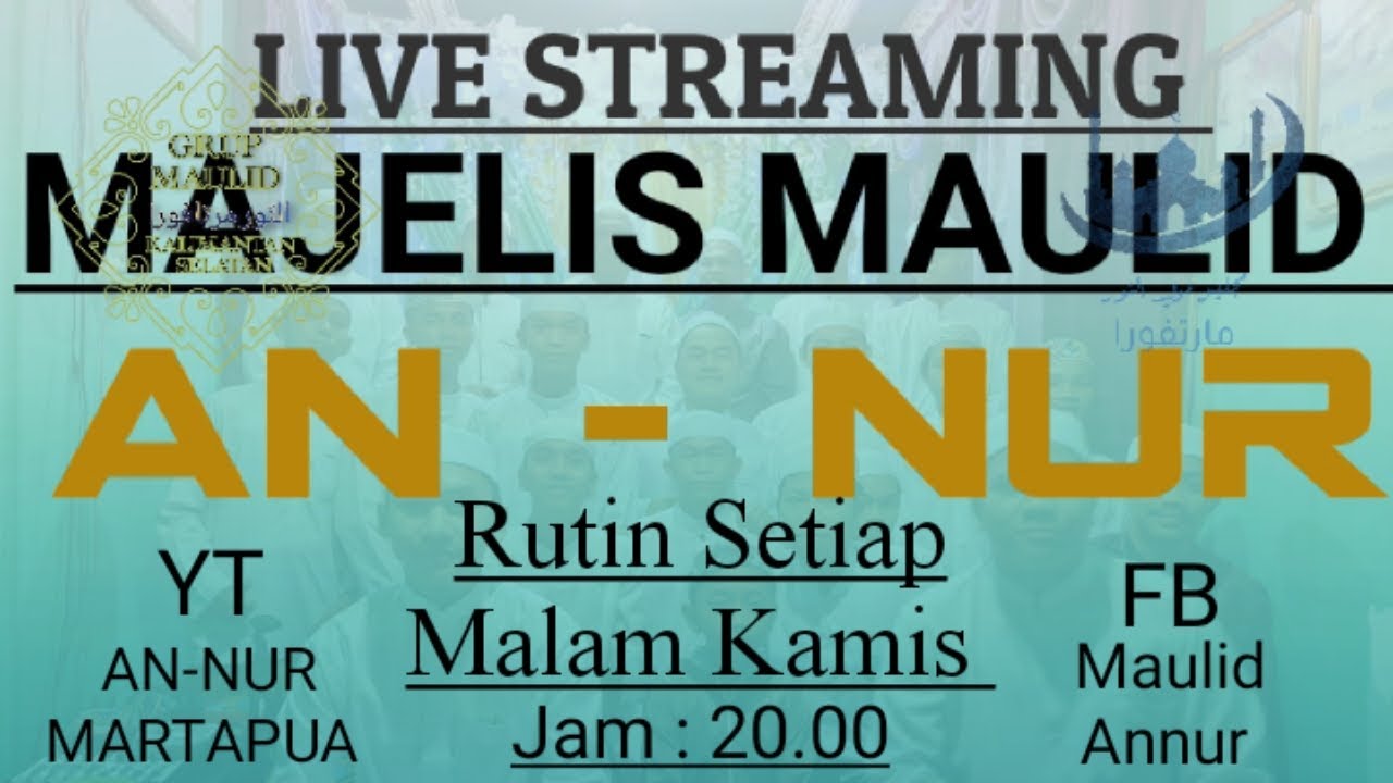 🔴[LIVE] PEMBACAAN MAULID SIMTHUTDHURROR DAN MENGHAUL ABAH GURU SEKUMPUL ...