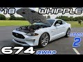 2018 Mustang GT Whipple Supercharger Auto RIPS (STAGE 2) Easy 10 second 1/4 mile package