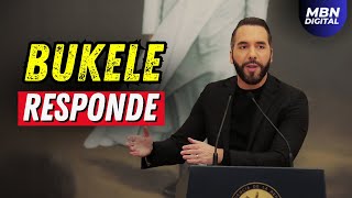 Presidente BUKELE Sorprende y Responde a OPOSICIÓN en Conferencia de Prensa