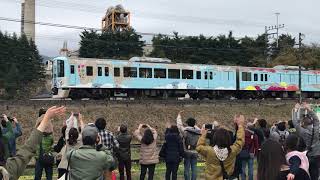 西武旅するレストラン52席の至福がちちぶ車両基地酒場2018in横瀬を通過（ショートバージョン）