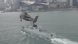 PLA Hong Kong garrison holds joint patrol