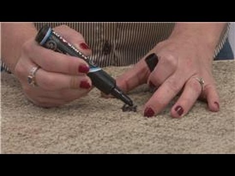 Housekeeping Tips : How to Remove Permanent Marker From Carpet Housekeeping Tips : How to Remove Permanent Marker From Carpet