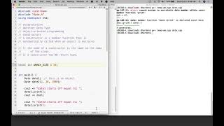 Lesson 15/16 classes part 3/operator overloading part 1 (alternate version)