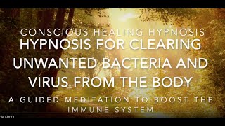 Hypnosis For Clearing Unwanted Bacteria and Virus From the Body #hypnosis #clearing #bacteria #virus