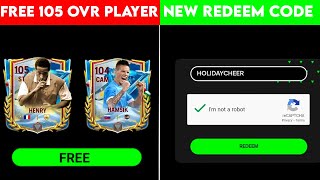 FREE 105 OVR Player , UNLIMITED Gems \u0026 New REDEEM Code [FC Mobile 25]