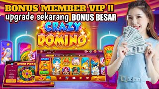 Bonus member VIP 🏆 aplikasi penghasil uang | game penghasil saldo dana CRAZY DOMINO